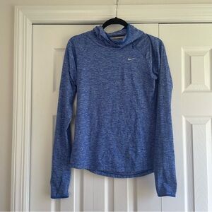 Nike running pullover with hood